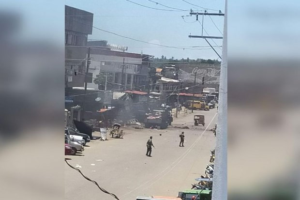 At least nine killed in twin blasts in southern Philippines